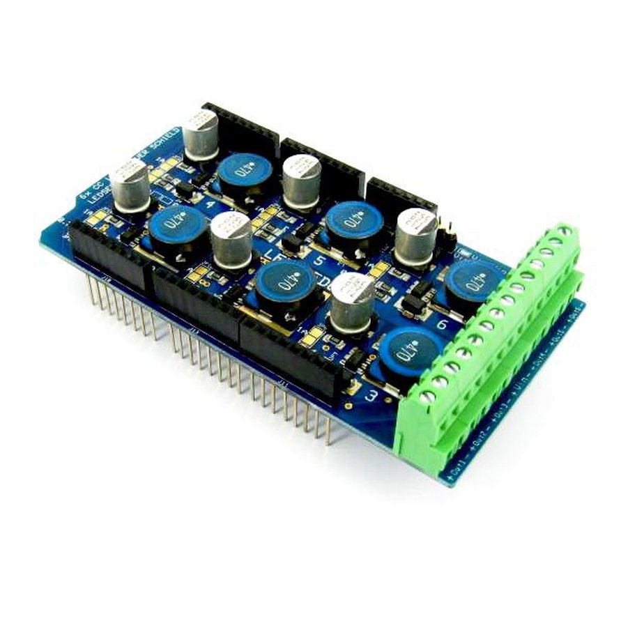6 Channel LED Shield for Arduino (0,350,71A) from on